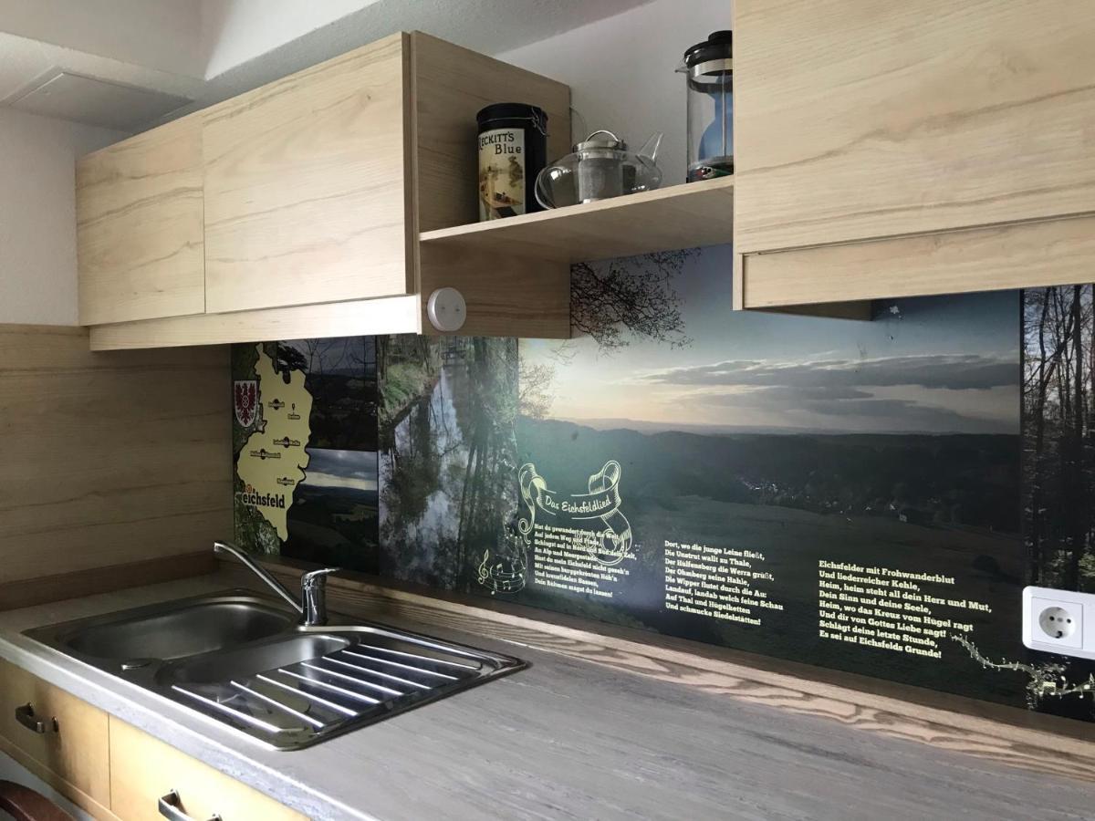 Gaestewohnung Am Sonnenstein Brehme ภายนอก รูปภาพ